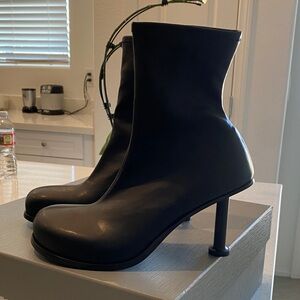 Balenciaga Black Heeled Boots